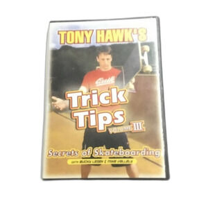 Tony Hawk’s Tips and Tricks: Secrets of Skateboarding Volume III DVD Sealed
